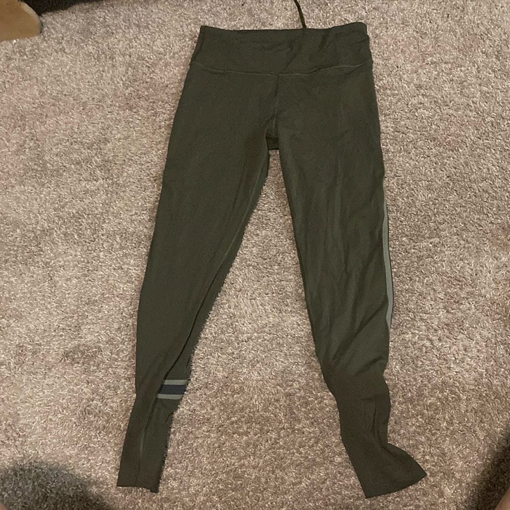 Lululemon Athletica Dark Green Leggings